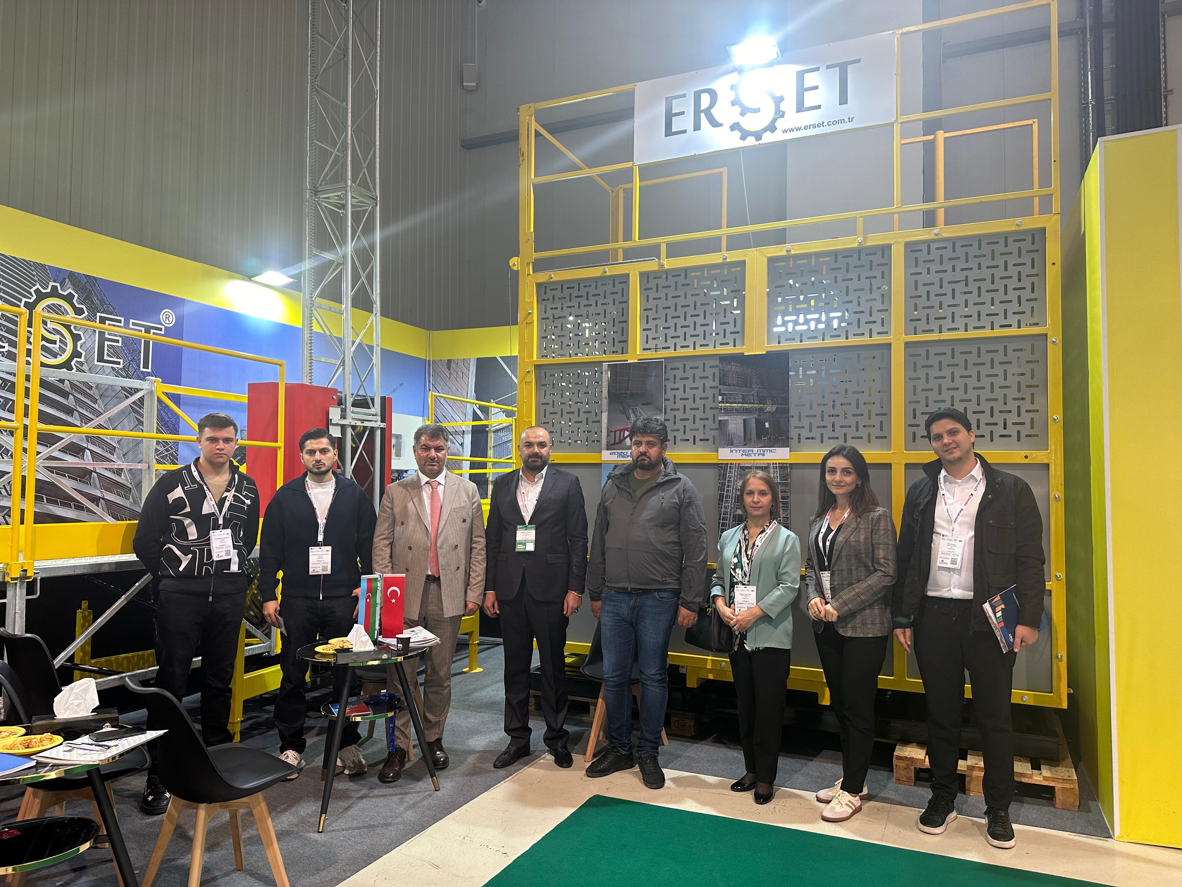 Bakıda Xəzər İnşaat Həftəsi çərçivəsində keçirilən sərgilər Türkiyə-Azərbaycan İş Adamları və Sənayeçiləri İctimai Birliyi (TÜİB) tərəfindən ziyarət edilib.